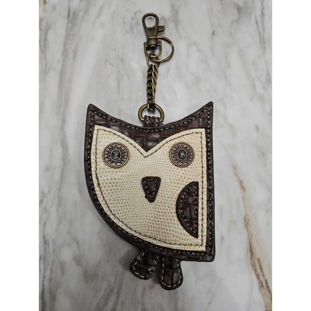 CHALA Owl Gen II Decorative Keychain Coin Purse Accessory Faux Leather